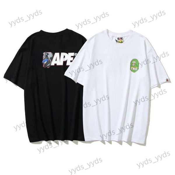 men's t-shirts ape head new cotton short sleeve t-shirt men's couple round neck women's loose t-shirt summer t230328, White;black
men's t-shirts ape head new cotton short sleeve t-shirt men's couple round neck women's loose t-shirt summer t230328, White;black