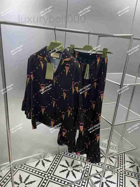 two piece dress designer dress two-piece suit trend summer women's g-letter ice cre print luxury shirt zifo, White
two piece dress designer dress two-piece suit trend summer women's g-letter ice cre print luxury shirt zifo, White