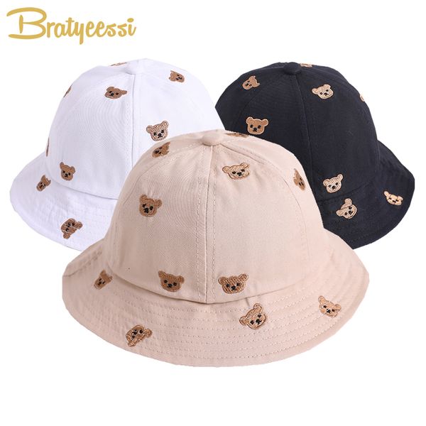 caps hats baby cap embroidery bear for girls boys cotton spring children bucket hat kids infant sun 13y 230328, Yellow
caps hats baby cap embroidery bear for girls boys cotton spring children bucket hat kids infant sun 13y 230328, Yellow
