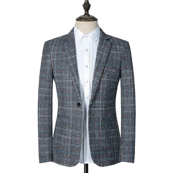 men's suits blazers brand clothing men's pure cotton suit/male slim fit plaid business blazers/man casual suit jacket fashion coat, White;black
men's suits blazers brand clothing men's pure cotton suit/male slim fit plaid business blazers/man casual suit jacket fashion coat, White;black