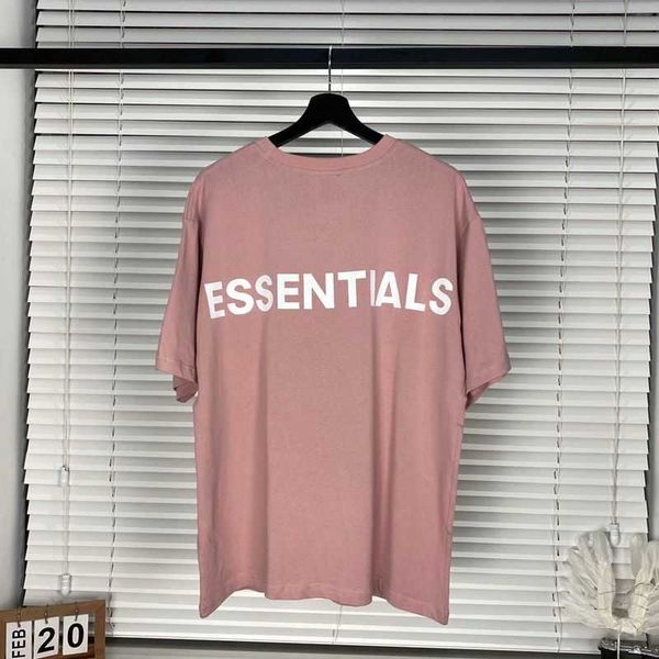 fog t shirt men's women essentialls designer tees ess tshirts short back fashion sleeve o8py, White;black