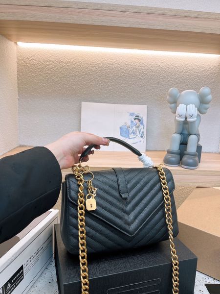 new classics handbag shoulder bag brand loulou y-shaped designer seam leather ladies metal chain clamshell messenger chain bags box wholesal
new classics handbag shoulder bag brand loulou y-shaped designer seam leather ladies metal chain clamshell messenger chain bags box wholesal
