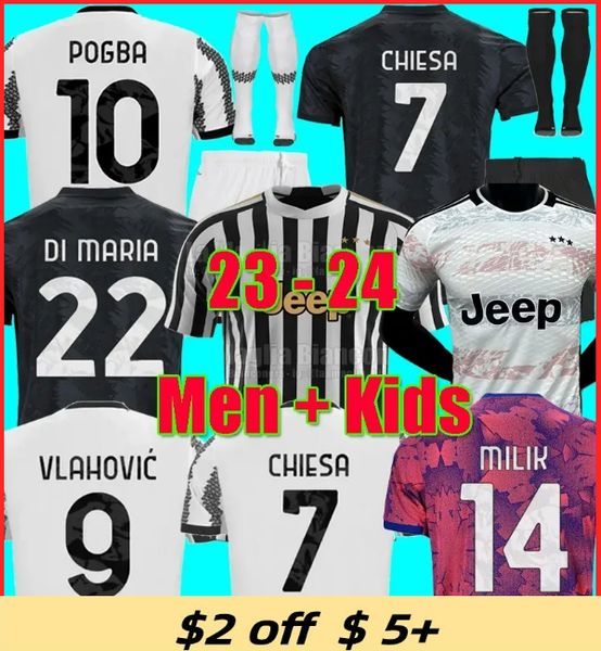22 23 24 vlahovic chiesa milik soccer jerseys 2023 2024 juventus pogba men kids set bonucci football shirts kit di maria uniform socks kean, Black;yellow
22 23 24 vlahovic chiesa milik soccer jerseys 2023 2024 juventus pogba men kids set bonucci football shirts kit di maria uniform socks kean, Black;yellow