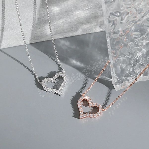 silver color zircon hollow heart pendant necklaces for women clavicle o-chain aesthetic choker necklace fashion jewelry
silver color zircon hollow heart pendant necklaces for women clavicle o-chain aesthetic choker necklace fashion jewelry