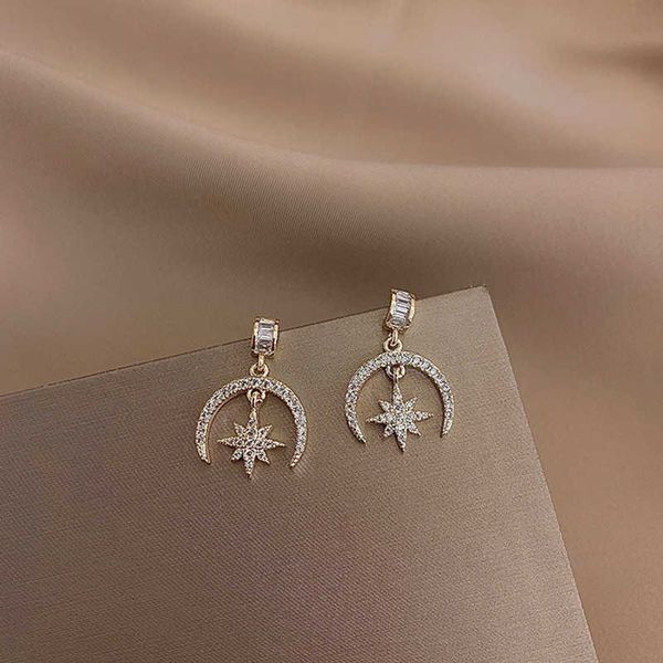 charm real 925 sterling silver crystal star moon charm stud earrings for women wedding party new jewelry pendientes brincos party gift aa230, Golden
charm real 925 sterling silver crystal star moon charm stud earrings for women wedding party new jewelry pendientes brincos party gift aa230, Golden