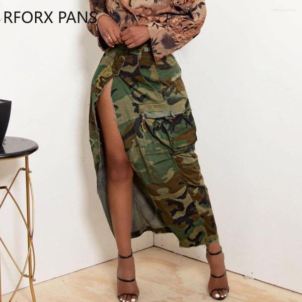 fancy woman skirts women 2023 skirt camouflage print zipper design ruched pockets maxi, Black
fancy woman skirts women 2023 skirt camouflage print zipper design ruched pockets maxi, Black