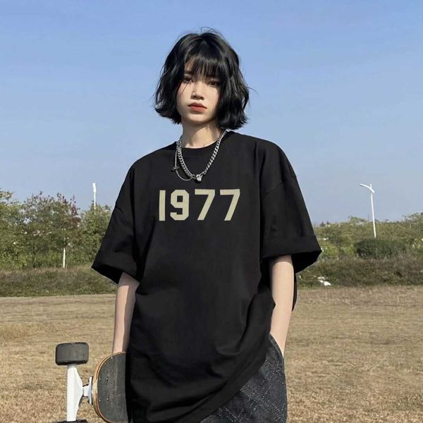 fog t shirt men's women essentialls designer tees ess tshirts fashion couple summer 1977 short sleeve twjq, White;black
fog t shirt men's women essentialls designer tees ess tshirts fashion couple summer 1977 short sleeve twjq, White;black
