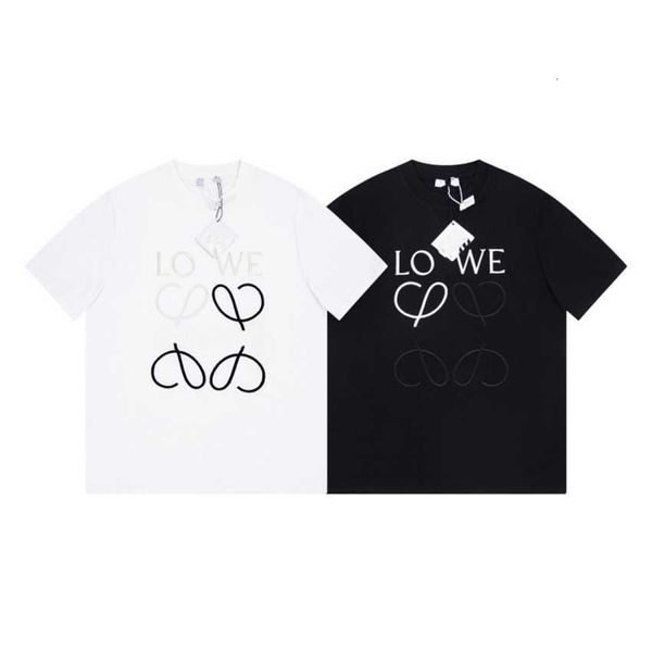 high edition 2023 summer new luxury fashion luojia embroidery men's and women's os loose short sleeve t-shirt, Black
high edition 2023 summer new luxury fashion luojia embroidery men's and women's os loose short sleeve t-shirt, Black