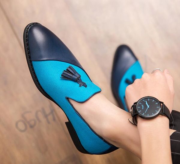 fashion business dress men's shoes classic leather men suits shoes slip-on oxfords shoes party tassel designer shoes, Black
fashion business dress men's shoes classic leather men suits shoes slip-on oxfords shoes party tassel designer shoes, Black