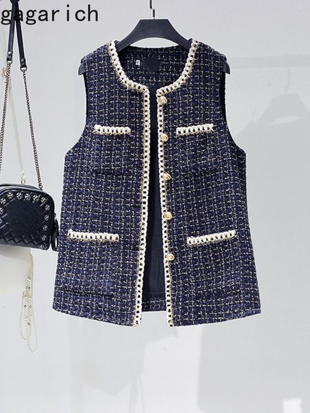 women's vests gagarich women sweater vest korean style elegant simple loose tweed waistcoat sleeveless autumn winter fragrant cardigan, Black;white
women's vests gagarich women sweater vest korean style elegant simple loose tweed waistcoat sleeveless autumn winter fragrant cardigan, Black;white