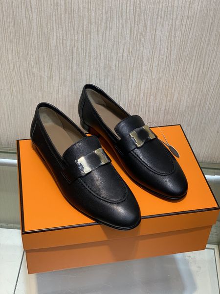 women shoes mocassini paris loafers original box perfect real genuine leather fashion show classic style loafers size 35-39, Black
women shoes mocassini paris loafers original box perfect real genuine leather fashion show classic style loafers size 35-39, Black