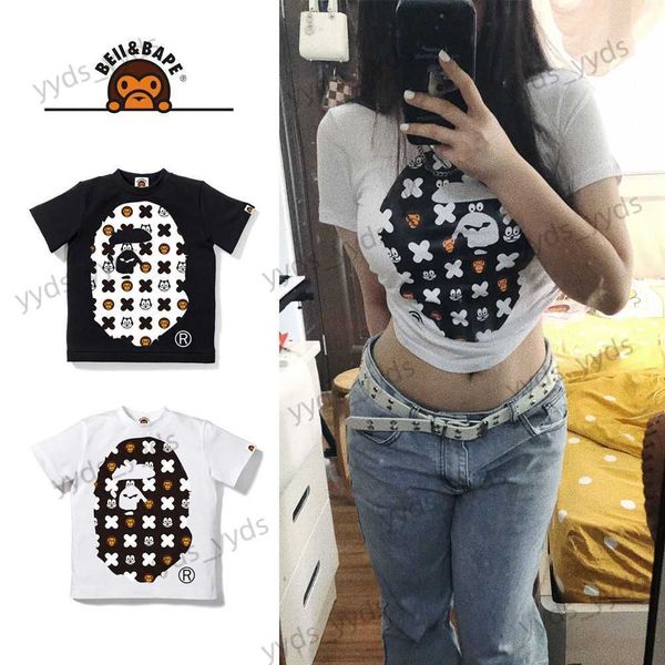 men's t-shirts beii small and medium children's clothing ape head cotton short sleeve t-shirt men's and women's children, White;black
men's t-shirts beii small and medium children's clothing ape head cotton short sleeve t-shirt men's and women's children, White;black