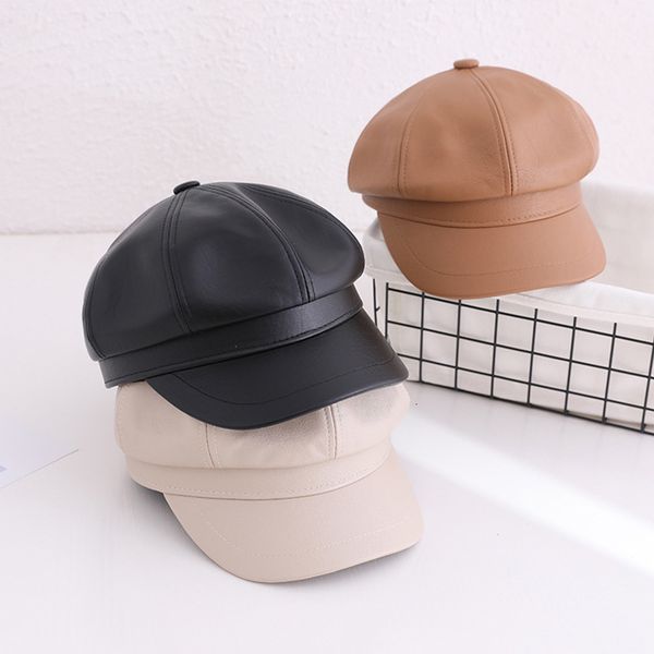 caps hats children's cap pu leather hat for girls boys winter artist kids hat berets casual fashion baby accessories 230328, Yellow
caps hats children's cap pu leather hat for girls boys winter artist kids hat berets casual fashion baby accessories 230328, Yellow