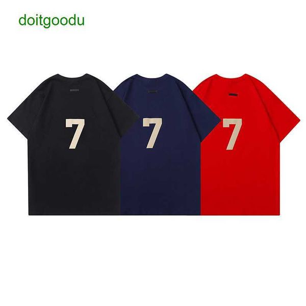 fos fear god season 7 main line letter 7 couples summer short sleeve high street fashion t-shirt men and women, White;black
fos fear god season 7 main line letter 7 couples summer short sleeve high street fashion t-shirt men and women, White;black
