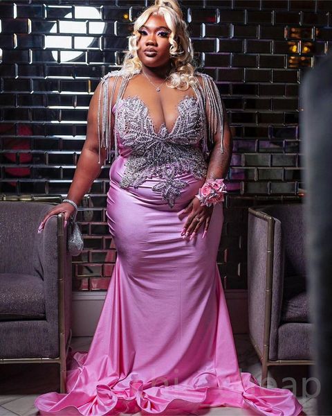 2023 arabic aso ebi pink mermaid prom dresses beaded crystals evening formal party second reception birthday engagement gowns dress robe de, Black
2023 arabic aso ebi pink mermaid prom dresses beaded crystals evening formal party second reception birthday engagement gowns dress robe de, Black