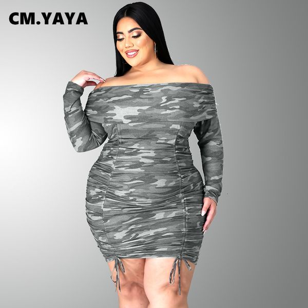 plus size dresses cm yaya autumn winter size l 4xl high street camouflage vestido dress fashion off shoulder butterfly sleeve 230328, Black
plus size dresses cm yaya autumn winter size l 4xl high street camouflage vestido dress fashion off shoulder butterfly sleeve 230328, Black