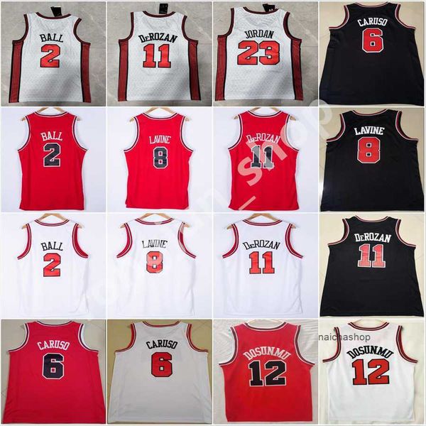2022-23 basketball jersey stitched embroidery demar 11 derozan lonzo 2 ball ayo 12 dosunmu alex 6 caruso mens shirts, Black;red
2022-23 basketball jersey stitched embroidery demar 11 derozan lonzo 2 ball ayo 12 dosunmu alex 6 caruso mens shirts, Black;red