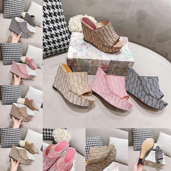designer sandals women slippers platform elevated shoes rhinestone decorative sandals slope heels luxury party sandal size35-40, Black
designer sandals women slippers platform elevated shoes rhinestone decorative sandals slope heels luxury party sandal size35-40, Black