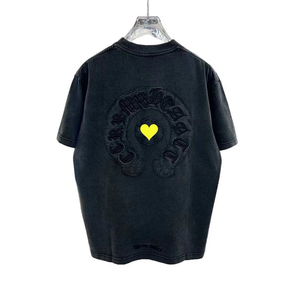 new mens t-shirts summer women designers loose tees chrome brands heart shirts mans casual shirt luxurys clothing street shorts sleeve chrom, White;black
new mens t-shirts summer women designers loose tees chrome brands heart shirts mans casual shirt luxurys clothing street shorts sleeve chrom, White;black