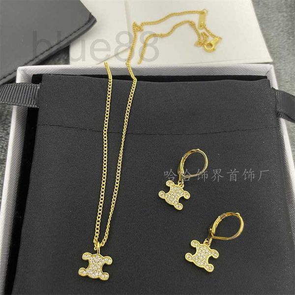 strands, strings designer arc de triomphe full diamond necklace for female minors light luxury high grade earrings collar chain hzl6, Black
strands, strings designer arc de triomphe full diamond necklace for female minors light luxury high grade earrings collar chain hzl6, Black