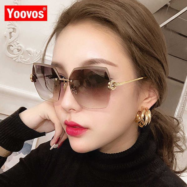 yoovos 2023 sunglasses women retro women sun glasses frameless sunglasses for women luxury brand designer gafas de sol mujer230328
yoovos 2023 sunglasses women retro women sun glasses frameless sunglasses for women luxury brand designer gafas de sol mujer230328