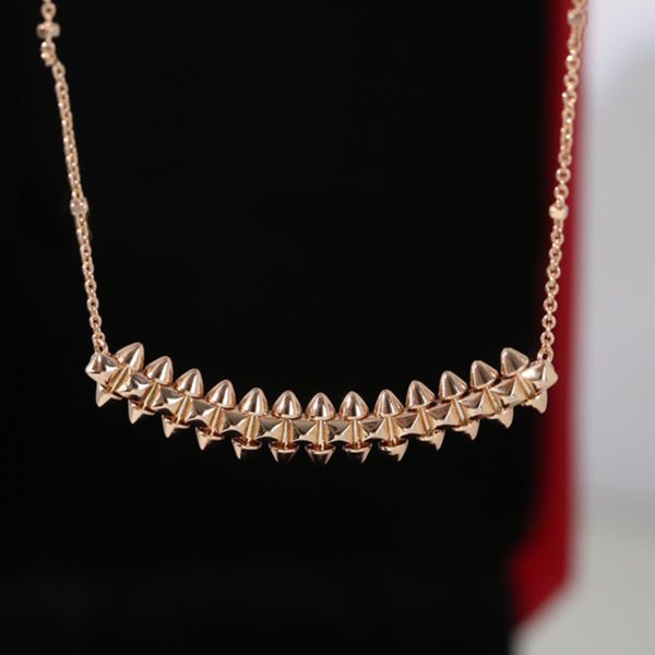 clash series necklace for woman designer for man diamond gold plated 18k t0p quality highest counter quality classic style fashion jewelry p, Silver
clash series necklace for woman designer for man diamond gold plated 18k t0p quality highest counter quality classic style fashion jewelry p, Silver