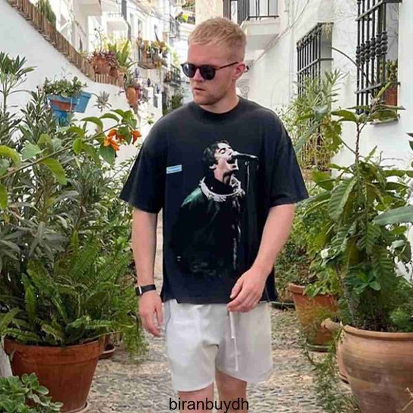 men's t-shirts summer co-star concert poster printed old short-sleeved t-shirt, White;black
men's t-shirts summer co-star concert poster printed old short-sleeved t-shirt, White;black