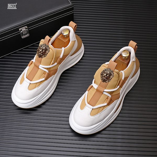 new designer boots men's dress shoes new rivet shoes high-end daily soft bottom leisure shoes skateboard a6, Black
new designer boots men's dress shoes new rivet shoes high-end daily soft bottom leisure shoes skateboard a6, Black