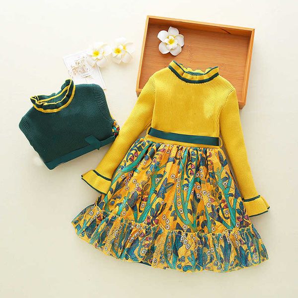 girl's dresses baby girls cute sweater dress spring autumn girl party princess for kids sweet flowers long sleeve dress for 2-10year p2, Red;yellow
girl's dresses baby girls cute sweater dress spring autumn girl party princess for kids sweet flowers long sleeve dress for 2-10year p2, Red;yellow