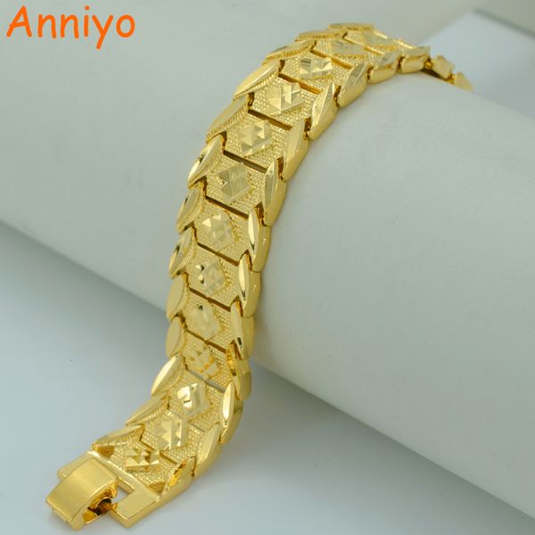 charm bracelets anniyo 215cm men bracelet gold plated african wide bangle for women gp hand chain jewelry ethiopian arab #002207 230328, Golden;silver
charm bracelets anniyo 215cm men bracelet gold plated african wide bangle for women gp hand chain jewelry ethiopian arab #002207 230328, Golden;silver
