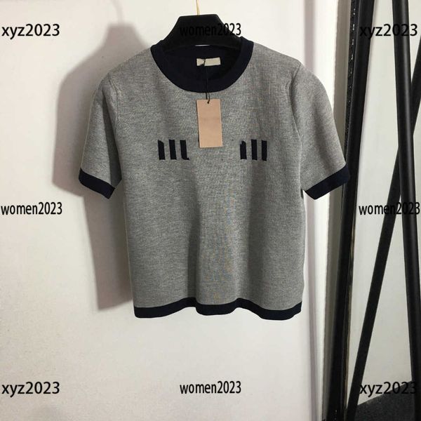 womens clothes designer knit t shirt fashion sweater logo letter t-shirt short sleeve size 36-40 new products mar24, White
womens clothes designer knit t shirt fashion sweater logo letter t-shirt short sleeve size 36-40 new products mar24, White