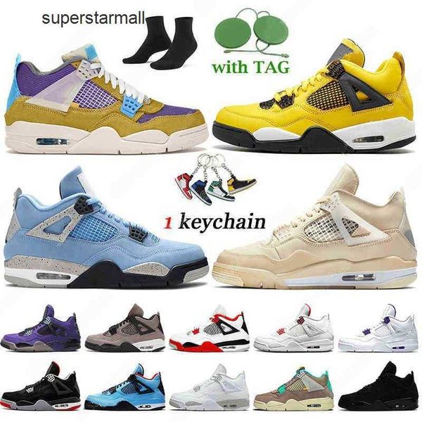 4s mens jumpman basketball shoes 4 retro bred kaws grey outdoor womens men desert moss university blue white bred trainers sneakers with box, Black
4s mens jumpman basketball shoes 4 retro bred kaws grey outdoor womens men desert moss university blue white bred trainers sneakers with box, Black