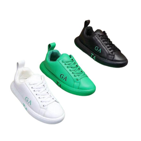 designer men sneaker low pillow platform shoes genuine leather man running shoe black white green boy fashion trainer sizes 40-45
designer men sneaker low pillow platform shoes genuine leather man running shoe black white green boy fashion trainer sizes 40-45