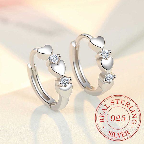 charm 925 sterling silver crystal heart stud earrings for women gril kids bijoux fashion jewelry pendientes mujer moda aa230327, Golden
charm 925 sterling silver crystal heart stud earrings for women gril kids bijoux fashion jewelry pendientes mujer moda aa230327, Golden