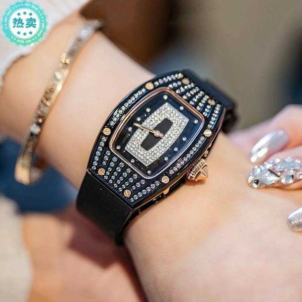 e designer watches richa milles switzerland domineering womens luxury diamond barrel large dial counter, Slivery;black
e designer watches richa milles switzerland domineering womens luxury diamond barrel large dial counter, Slivery;black