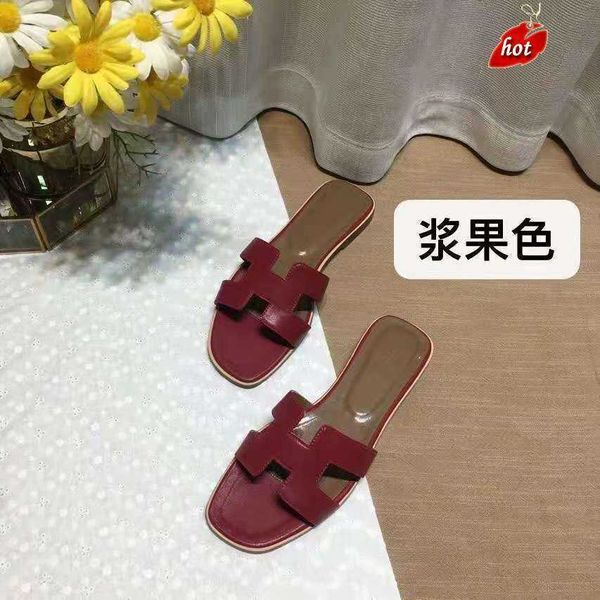 women oran slipper designer flat sandals leather beach shoes large cowhide 2023 red versatile casual classic mesh h1 real flat cut-out heel
women oran slipper designer flat sandals leather beach shoes large cowhide 2023 red versatile casual classic mesh h1 real flat cut-out heel
