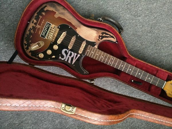 n stock relic remains electric guitar, handmade srv aged relic electric guitar with alder body, vintage sunburs
n stock relic remains electric guitar, handmade srv aged relic electric guitar with alder body, vintage sunburs