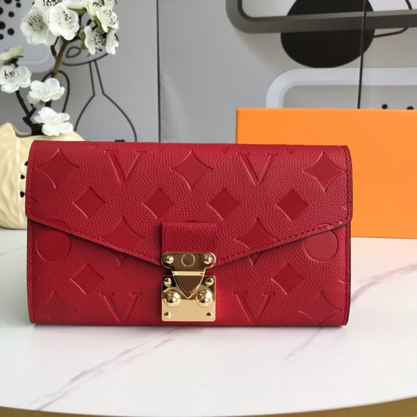 fashion designer wallets luxury metis purses womens envelope wallet high-quality embossed flower letter empreinte credit card holders money, Red;black
fashion designer wallets luxury metis purses womens envelope wallet high-quality embossed flower letter empreinte credit card holders money, Red;black