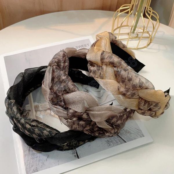 fashion women headband fresh mesh patchwork hairband handmade braided headwear spring turban hair accessories, Slivery;white
fashion women headband fresh mesh patchwork hairband handmade braided headwear spring turban hair accessories, Slivery;white