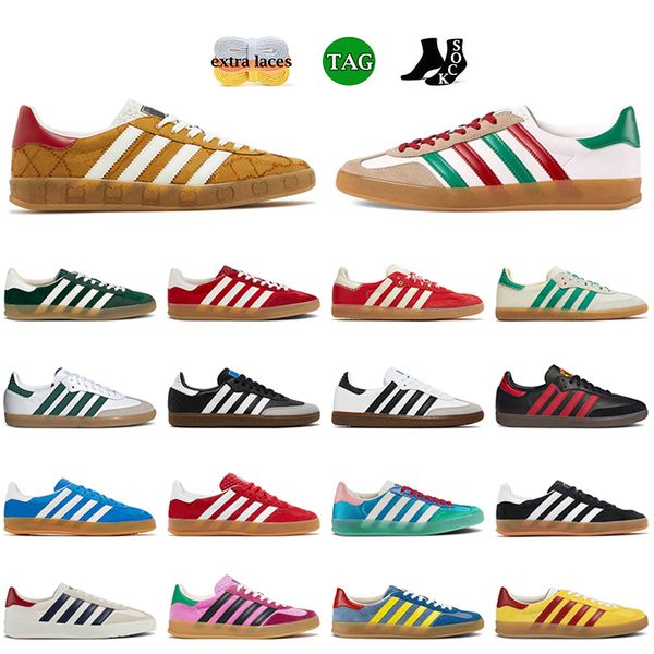 2023 og original designer casual samba shoes vegan white black gum red gazelles trainers monogram gazelle suede pink wales bonner cream gree
2023 og original designer casual samba shoes vegan white black gum red gazelles trainers monogram gazelle suede pink wales bonner cream gree