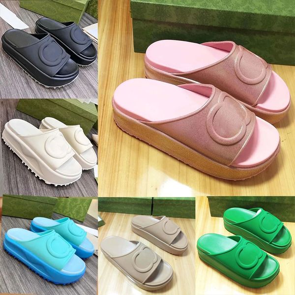 designer slippers platform slides summer shoes luxury women sandals macaron color classic fashion beach sandales, Black
designer slippers platform slides summer shoes luxury women sandals macaron color classic fashion beach sandales, Black