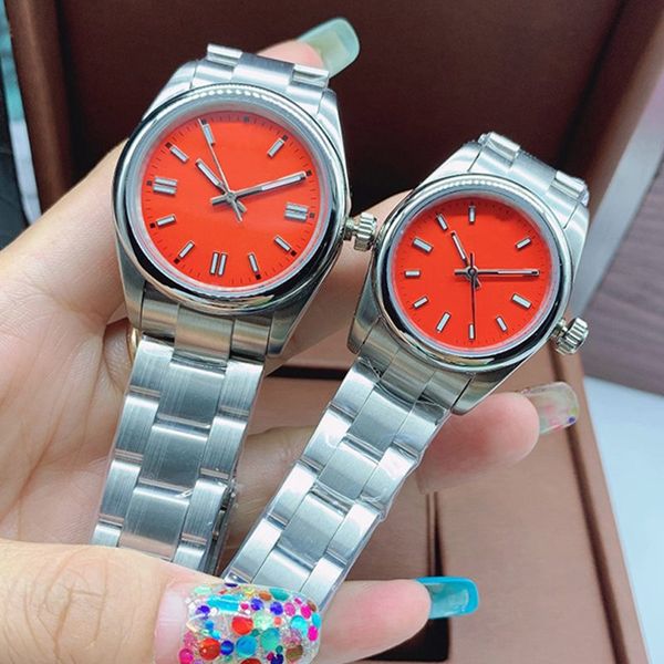 perpetual watch 8 styles red dial watches mens couples automatic analog mechanical ladies sweeping watch 36mm 41mm stainless steel luminous, Slivery;golden
perpetual watch 8 styles red dial watches mens couples automatic analog mechanical ladies sweeping watch 36mm 41mm stainless steel luminous, Slivery;golden