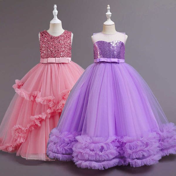 girl's dresses teenager girls piano performance baby girls birthday party dress sequins elegant dresses knot evening costume vestidos 4, Red;yellow
girl's dresses teenager girls piano performance baby girls birthday party dress sequins elegant dresses knot evening costume vestidos 4, Red;yellow