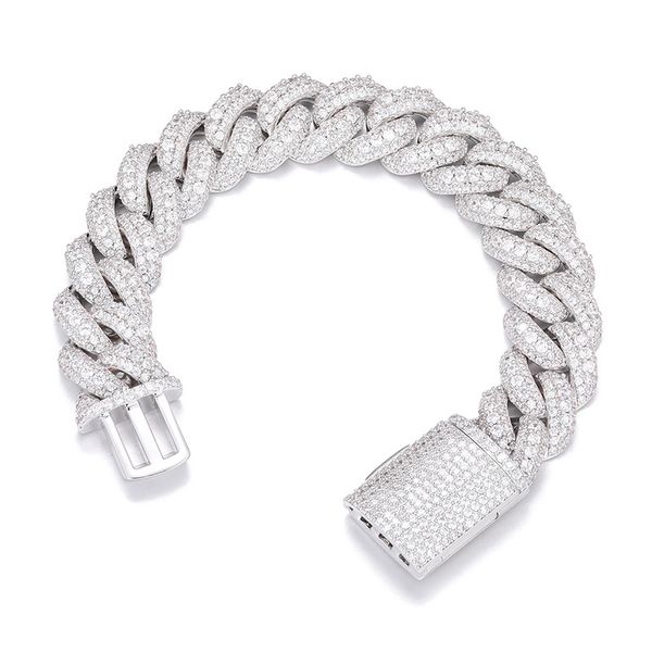designer jewelry necklace 18mm bubble chain men's necklace cuban link chain, Silver
designer jewelry necklace 18mm bubble chain men's necklace cuban link chain, Silver