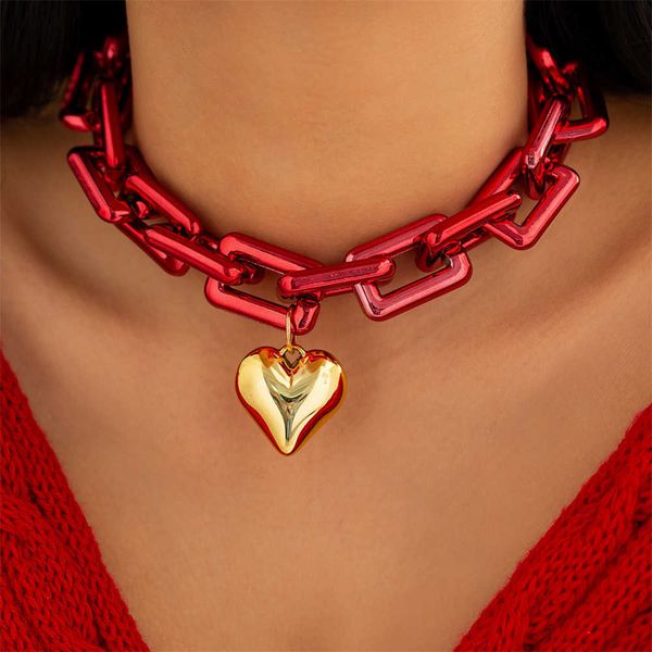 pendant necklaces ailodo punk heart ball pendant choker necklace for women hiphop plastic chunky chain necklace new fashion jewelry christma, Silver
pendant necklaces ailodo punk heart ball pendant choker necklace for women hiphop plastic chunky chain necklace new fashion jewelry christma, Silver