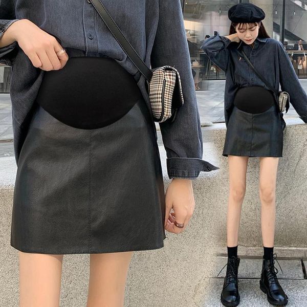 lounge 8805# autumn winter black pu maternity skirts chic ins a line pencil belly skirts clothes for pregnant women pregnancy, White
lounge 8805# autumn winter black pu maternity skirts chic ins a line pencil belly skirts clothes for pregnant women pregnancy, White