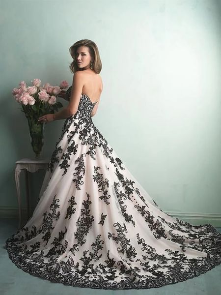 party dresses j16 ivory tulle black appliques sweetheart natural aline floorlength long wedding dressesbridal gowns 230328, White;black
party dresses j16 ivory tulle black appliques sweetheart natural aline floorlength long wedding dressesbridal gowns 230328, White;black