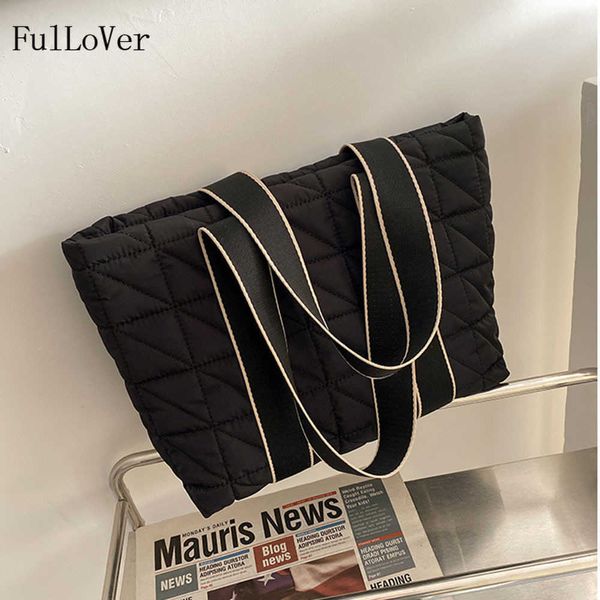 textured large-capacity women shoulder bags new handbags nylon tote shopping bags lozenge color contrast bags 230308
textured large-capacity women shoulder bags new handbags nylon tote shopping bags lozenge color contrast bags 230308