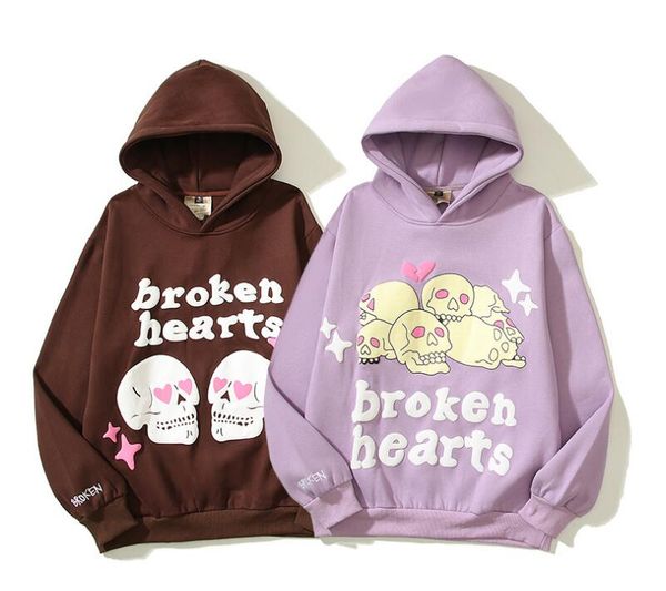 broken hearts skull man sweatshirt women hooded pullover mens hoodie jumper designer hoodies streetwear men's clothing, Black
broken hearts skull man sweatshirt women hooded pullover mens hoodie jumper designer hoodies streetwear men's clothing, Black