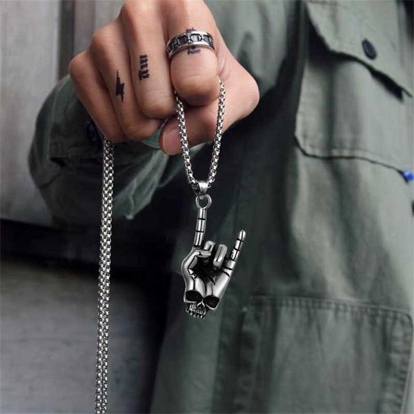 pendant necklaces exquisite fashion rock love you metal gesture pendant necklace punk hip hop retro men street design necklace jewelry gifts, Silver
pendant necklaces exquisite fashion rock love you metal gesture pendant necklace punk hip hop retro men street design necklace jewelry gifts, Silver